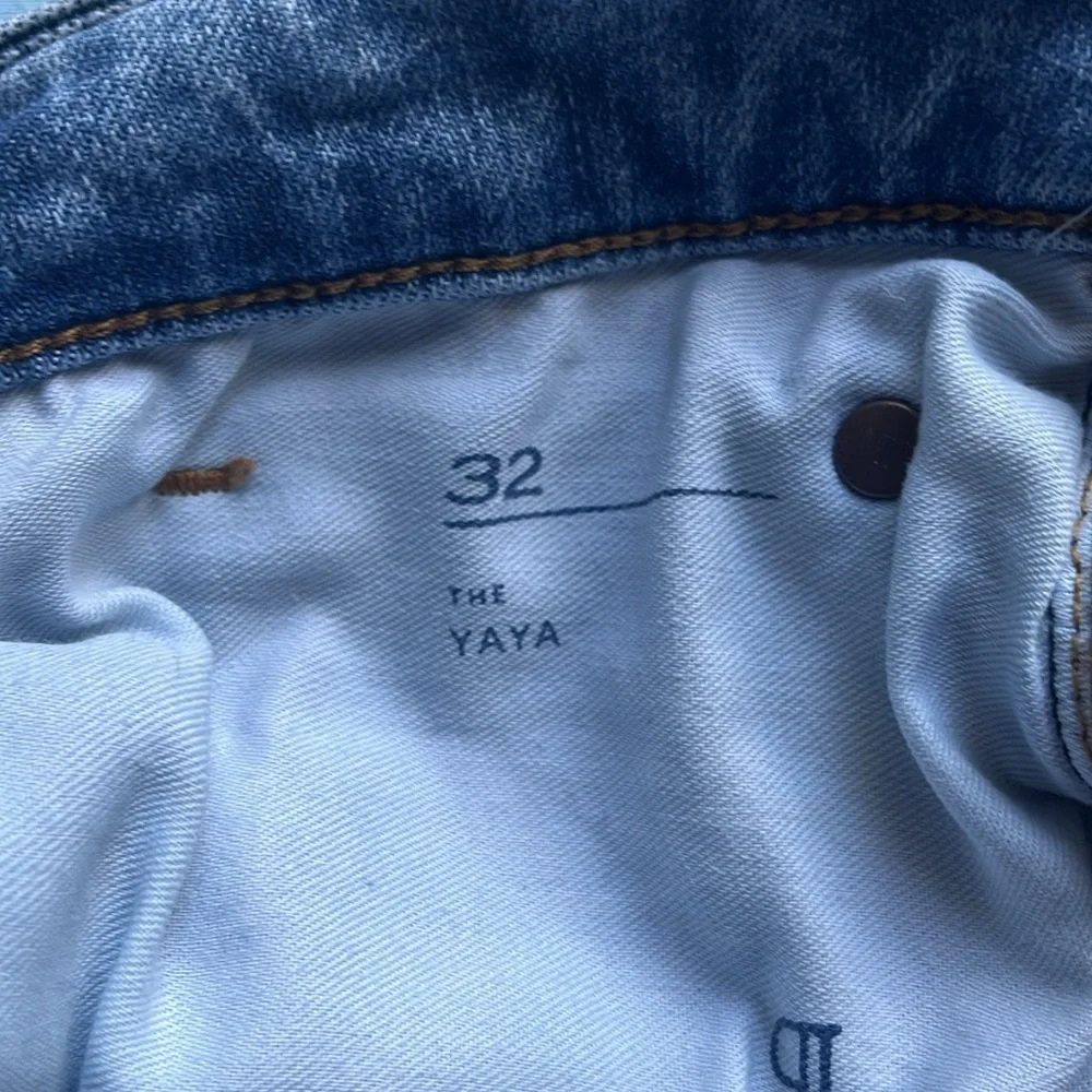 Anthropologie‎ x Pilcro | The Yaya Mid-Rise Crop Straight Jeans Plus Size 32/14